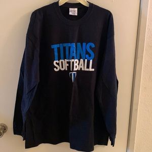 Long Sleeve Titan Softball T-Shirt